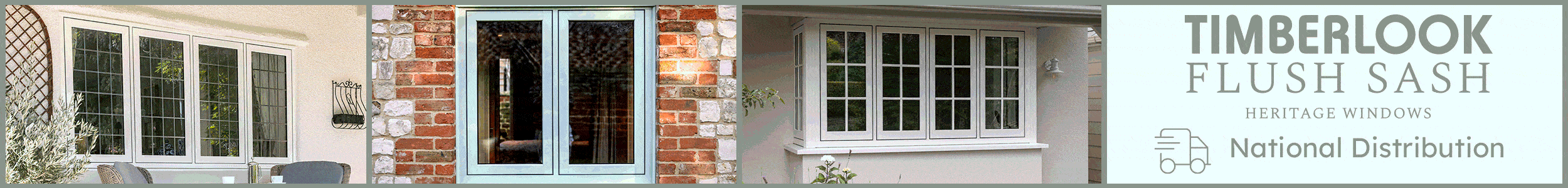 Timberlook Flush Sash Top Wrap Banner