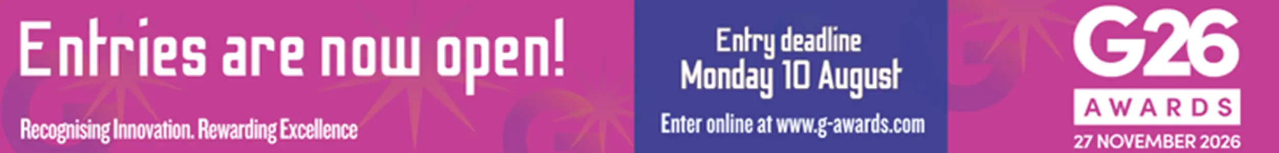G26 Awards | Bottom Wrap Banner