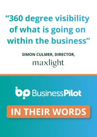 Business Pilot Mobile Advert