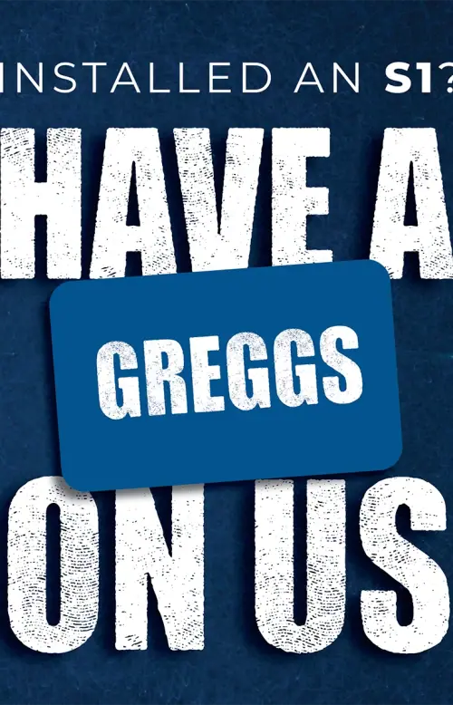 Sheerline S1 roof lantern installer Greggs voucher giveaway