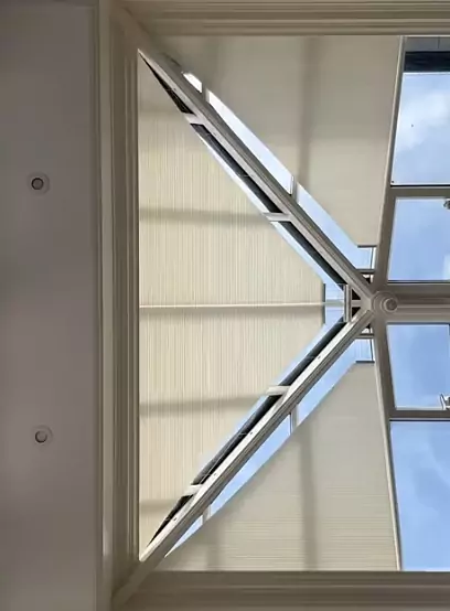 Satisfying Roof Lantern Blind Install